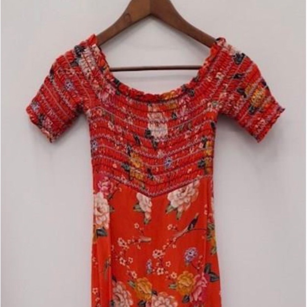 FARM Rio Paraiso Off-the-Shoulder Jumpsuit - Picture 6 of 8